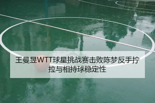 王曼昱WTT球星挑战赛击败陈梦反手拧拉与相持球稳定性